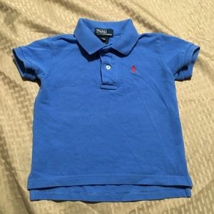 Blue polo shirt by Ralph Lauren